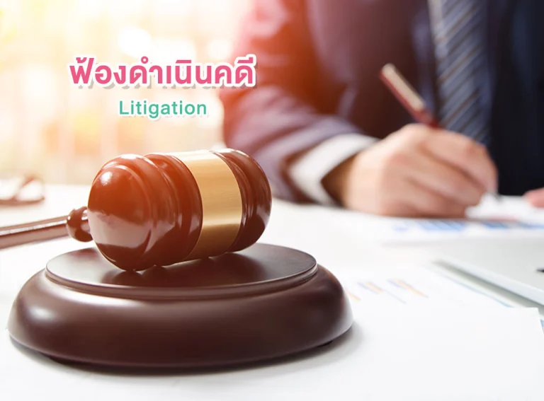การฟ้องคดีต่อศาล (Litigation)